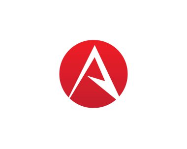 Bir Harf Logosu İş Şablonu Vektör simgesi