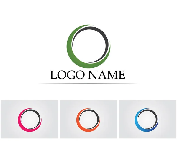 Cercle Logo Symboles Vectoriel — Image vectorielle