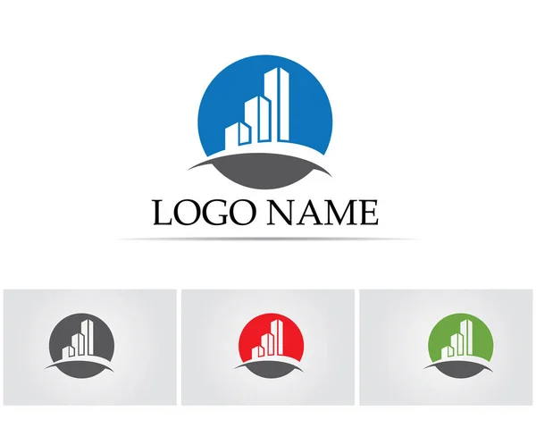 Finanças Logotipo Símbolos Vetor Conceito Ilustração —  Vetores de Stock
