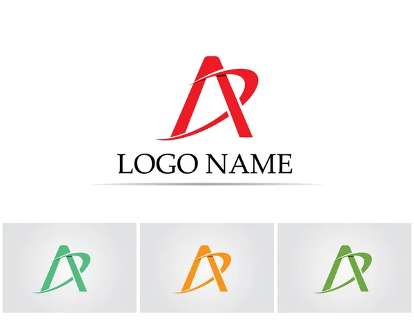 Letter Logo Business Template Icona Vettoriale — Vettoriale Stock