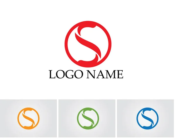 Litera Wektor Projektu Logo — Wektor stockowy