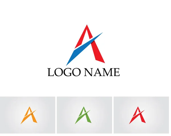Ikona Wektora Szablonu Biznesowego Logo — Wektor stockowy