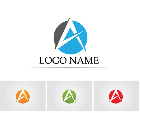 Letter Logo Business Template Icona Vettoriale — Vettoriale Stock