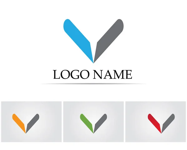 Літери Бізнес Логотип Шаблон Символів — стоковий вектор