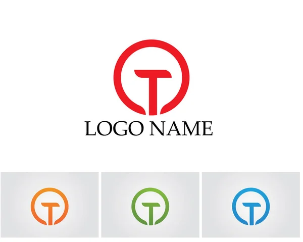 Приложение Иконок Логотипа Символов Букв — стоковый вектор