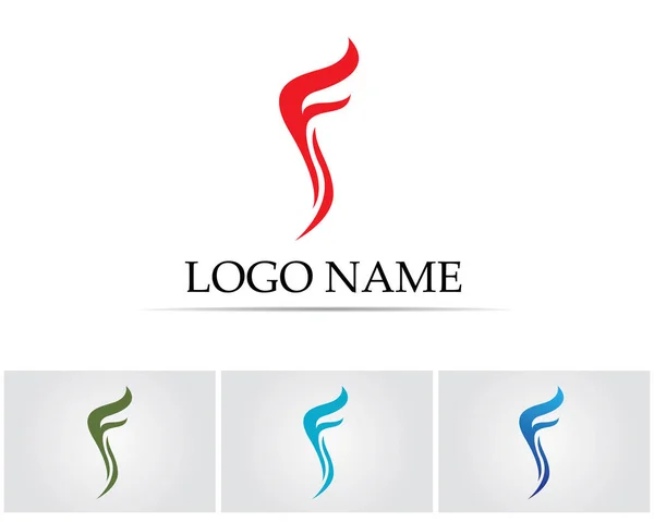 Letter Logo Symbols Template Vector Icons — Stock Vector