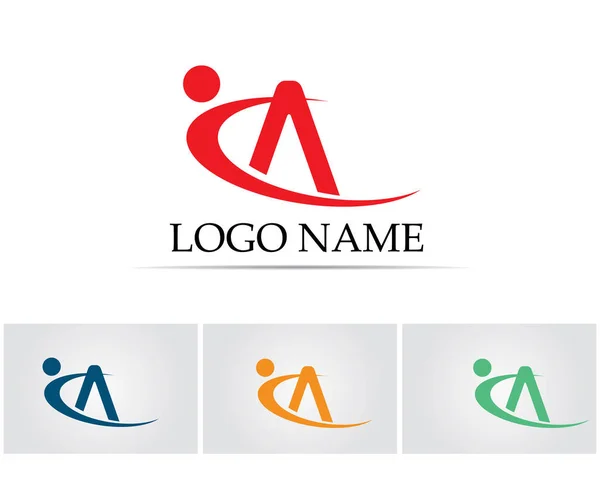 Літера логотип бізнес-шаблон Векторна піктограма — стоковий вектор