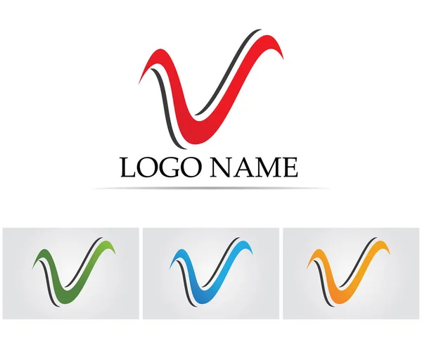 Letras Logotipo Comercial Plantilla Símbolos — Archivo Imágenes Vectoriales