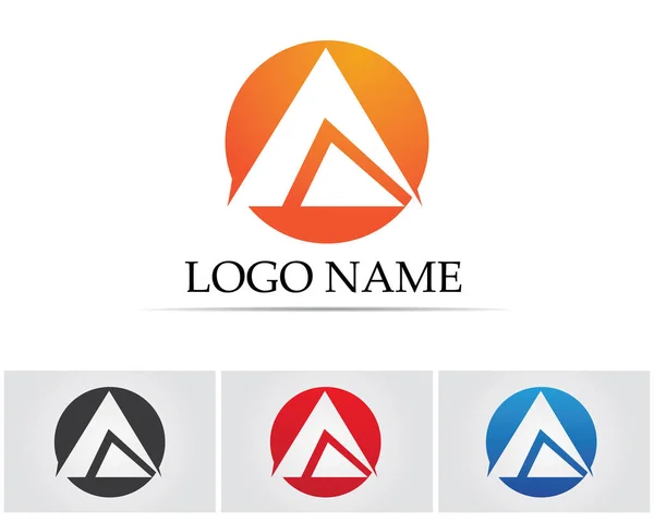 Ilustração Conceito Vetor Logotipo Símbolos Finanças Empresariais — Vetor de Stock