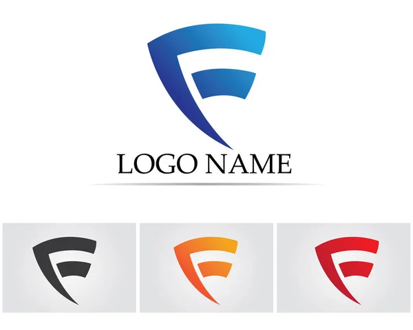 Lettera Logo Simboli Modello Icone Vettoriali — Vettoriale Stock