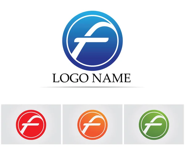 Lettre Logo Symboles Modèle Icônes Vectorielles — Image vectorielle