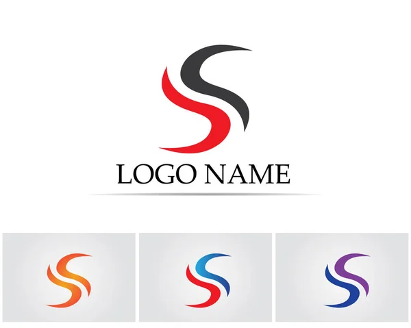 Logo Ontwerp Vector Zakelijke Zakelijke Brief — Stockvector
