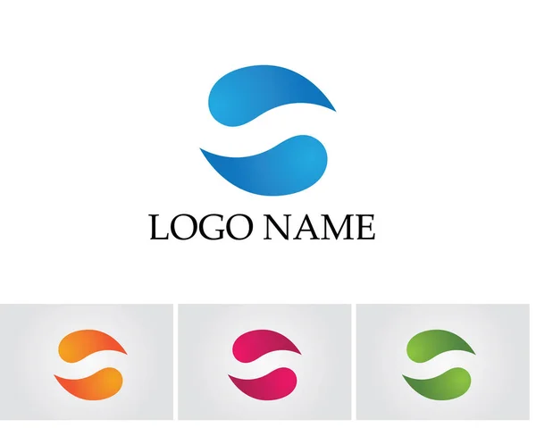 Logo Design Vektor Business Corporate Letter — Stockvektor