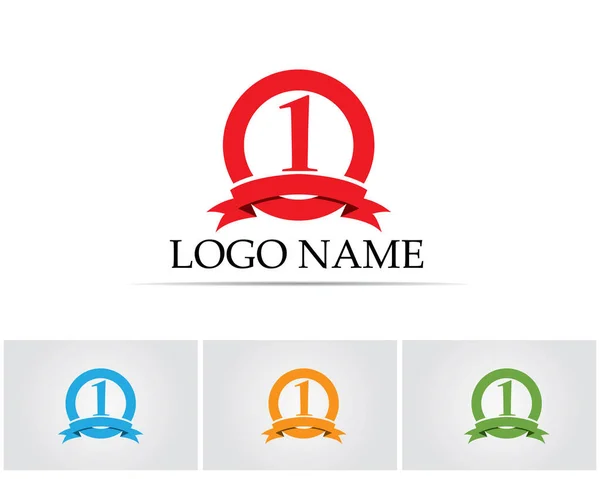 Symboles Ruban Logo Icônes Modèle App — Image vectorielle