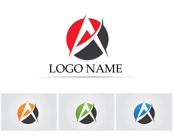 Letter Logo Business Template Icona Vettoriale — Vettoriale Stock