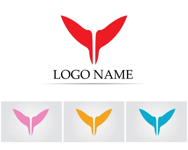 Lettere Business Logo Simboli Modello — Vettoriale Stock