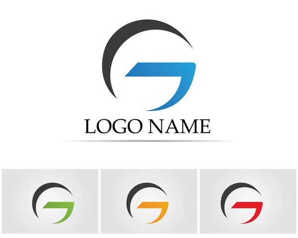 G буквы логотип и символы — стоковый вектор