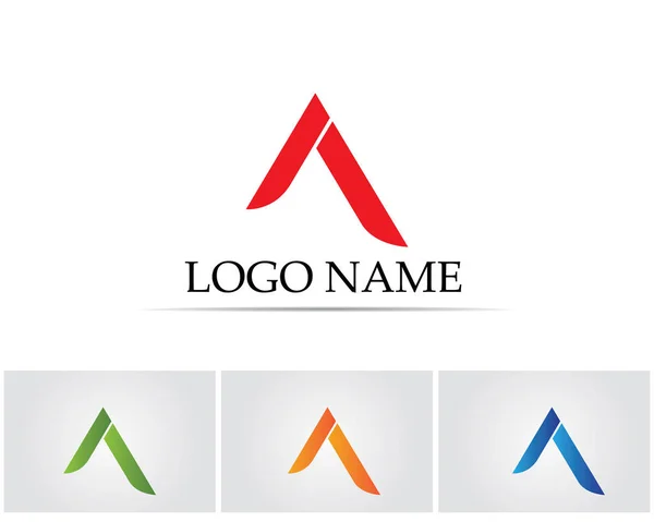 Ein Buchstabe Logo Geschäftsvorlage Vektor-Symbol — Stockvektor