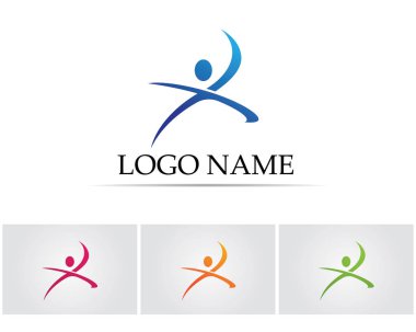 Halk sağlığı alanında başarılı olan sağlık logosu simgeleri