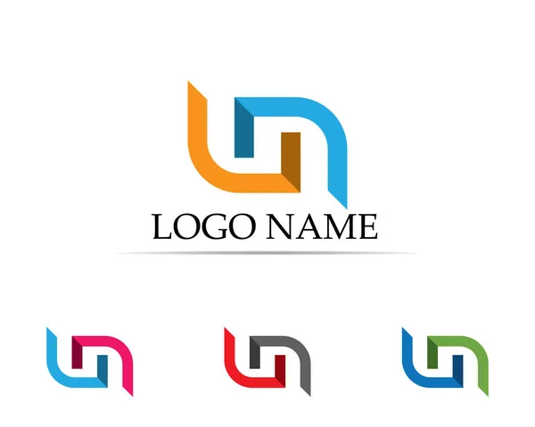 Logoen for foretaksfinansiering - illustrasjon med vektorkonsept – stockvektor