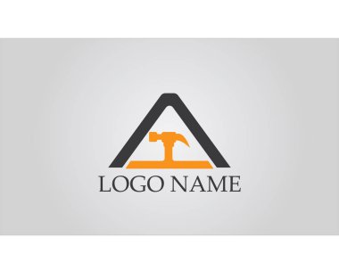 Ev logo ve sembolleri şablonu