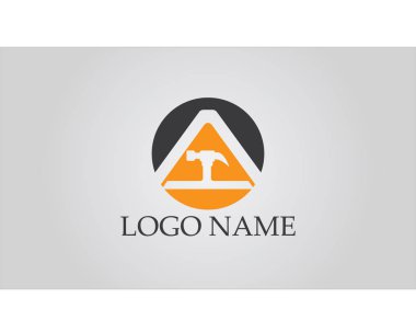 Ev logo ve sembolleri şablonu