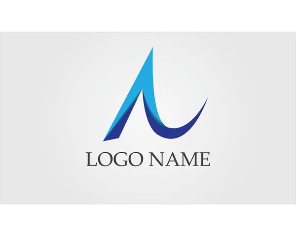 Un șablon de afaceri logo-ul scrisorii pictograma Vector — Vector de stoc