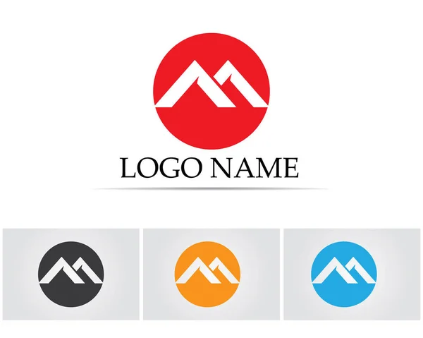 Home logotipo e símbolos modelo — Vetor de Stock