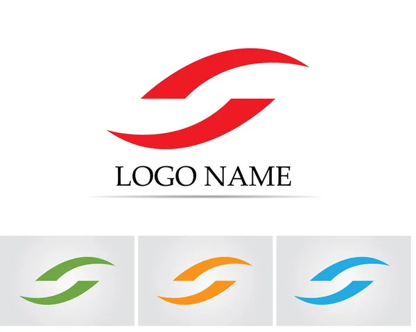 Логотип бізнес-фінансування векторна концепція ілюстрація — стоковий вектор