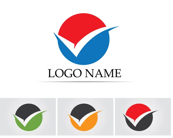 V Carta Logo Plantilla de Negocios Vector Icono — Vector de stock