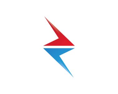 Vektör - Vektör yıldırım simgesi logo ve sembolleri