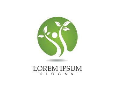 Başarılı insanlar bakım başarı sağlık hayat logo logo şablonu-