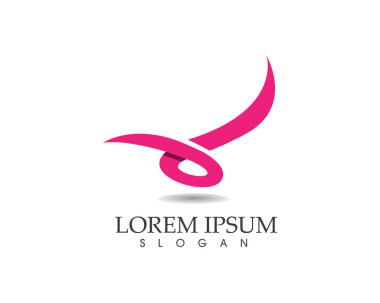 Şerit semboller ve logo simgeler şablonu