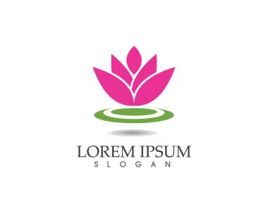 Yeşil doğa logo ve sembolleri vektör yaprak