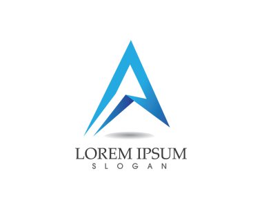 Bir Harf Logosu İş Şablonu Vektör simgesi