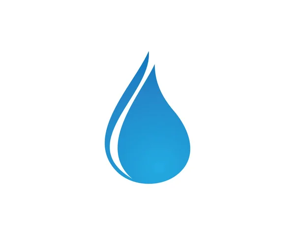 Logo et symboles de l'eau — Image vectorielle