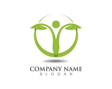 İnsanlar başarıyı önemser sağlık logosu simgeleri