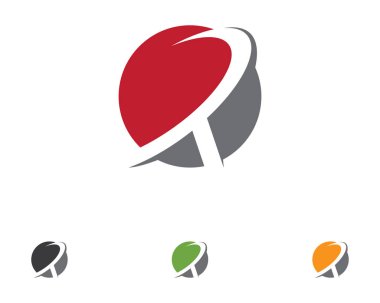 Vektör - teknoloji daire logo ve sembolleri