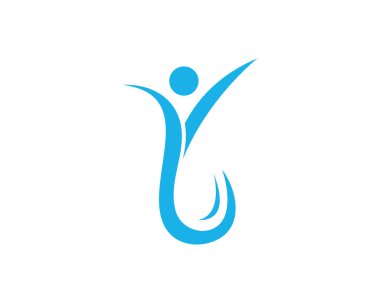 İnsanlar başarıyı önemser sağlık logosu simgeleri