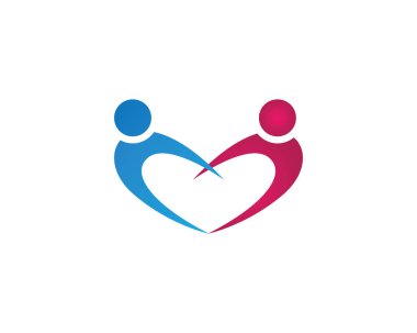 İnsanlar başarıyı önemser sağlık logosu simgeleri
