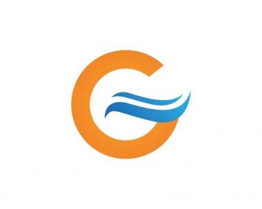 G harfleri logo ve semboller şablon simgeleri