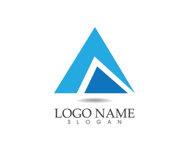 Bir Harf Logosu İş Şablonu Vektör simgesi