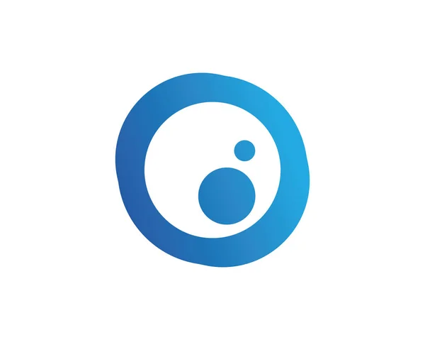 Vettore - Vettore logo per la cura degli occhi — Vettoriale Stock