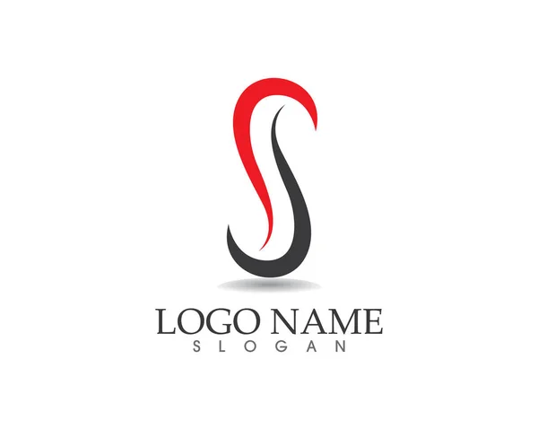 Infinity logo en symbool sjabloon — Stockvector