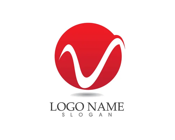 Lettre V icônes vectorielles tels logos — Image vectorielle