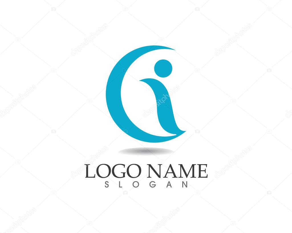 G letters logo and symbols template icons