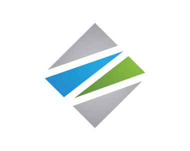 İş finans logosu - vektör konsepti çizimi