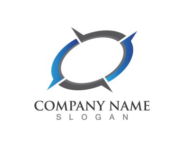 Vektör - Pusula işaretleri ve simgeler logosu