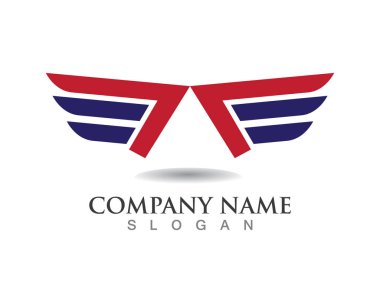 Vektör işareti kuş uçuş soyut