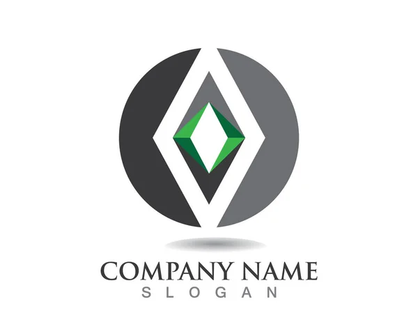 Vettore di progettazione logo aziendale aziendale — Vettoriale Stock